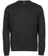 T5700 5700 Tee Jays Athletic Crew Neck Sweatshirt Black colour image